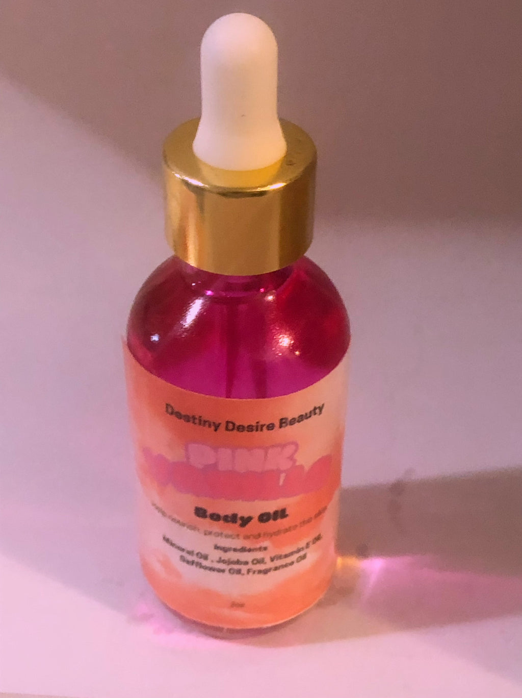 Pink Vanilla Body Oil