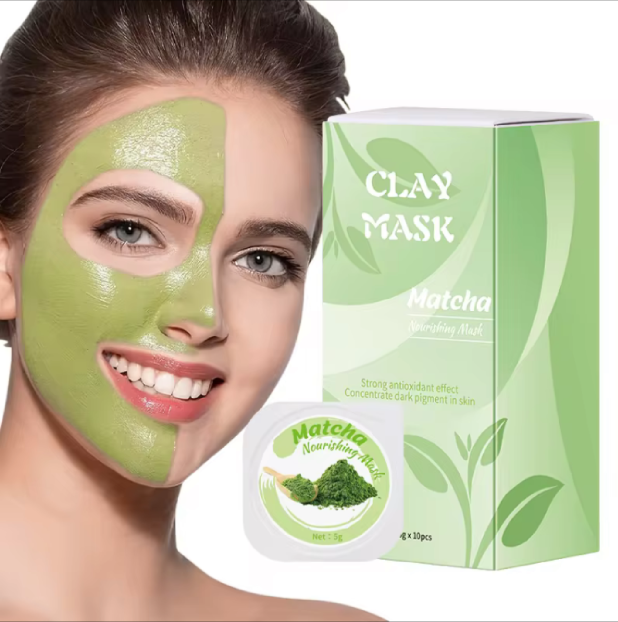 Matcha Tea Clay Mask